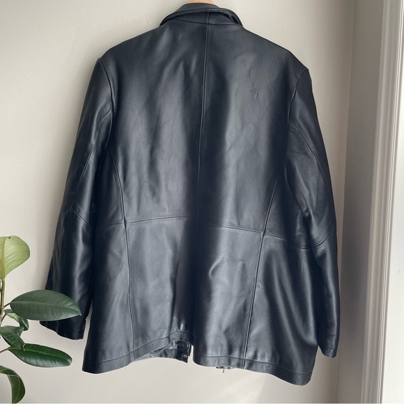 Oversized Leather Jacket Windriver Large Hailey - Picture 7 of 9